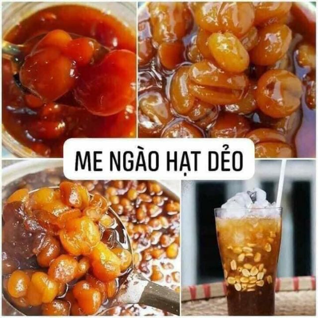 Me ngào hạt dẻo nhà làm cực thơm ngon