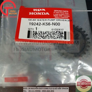 Bánh răng bơm nước cho xe winner chính hãng honda