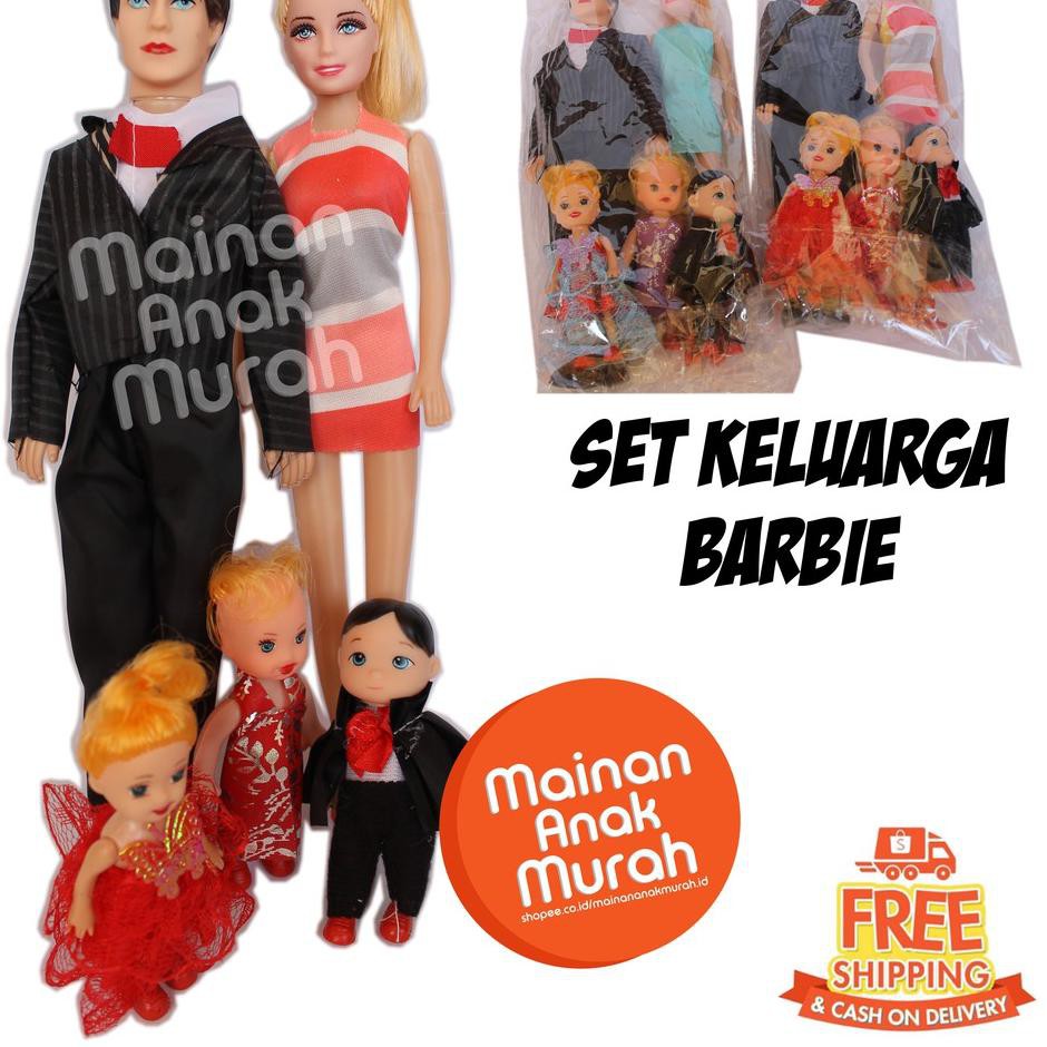 Búp Bê Gia Đình Barbie 2 / 3 Món Dễ Thương