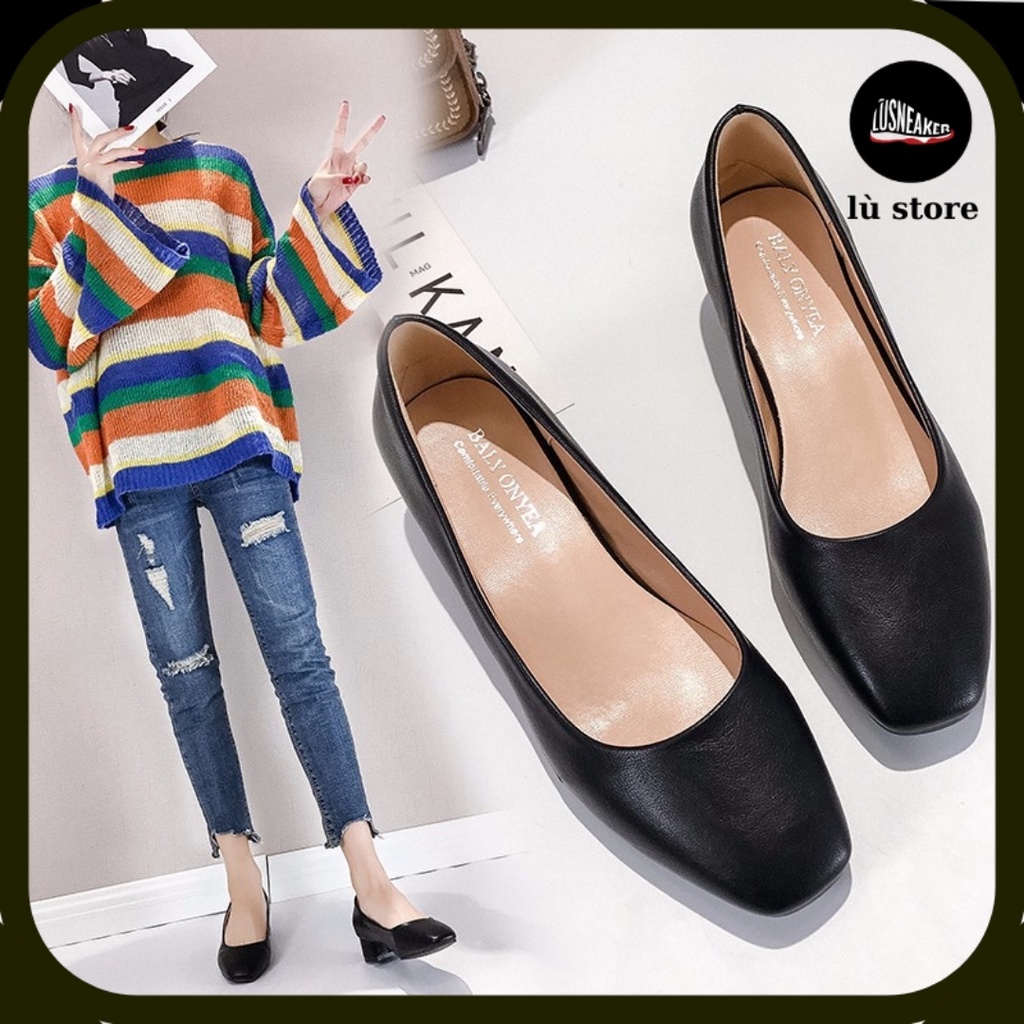 Giày thể thao cổ thấp 2 màu hồng và xanh , size nữ 36-40 , Lù Store