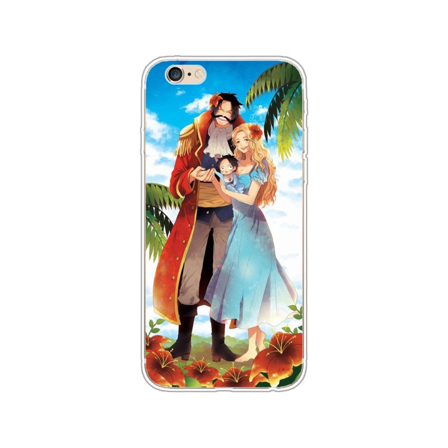 Ốp Lưng Silicone TPU HọA TiếT HoạT HìNh One Piece ThờI Trang Cho iPhone 5/5s 6/6s