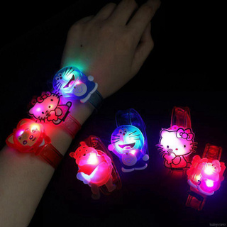Dây Đeo Tay Hình Hoạt Hình Dạ Quang Cho Bé Đáng Yêu