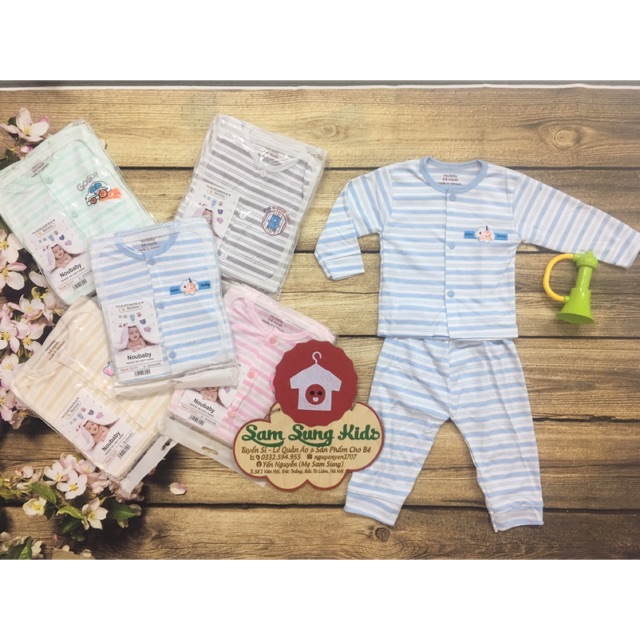 Bộ cotton nỉ sợi tre cho bé