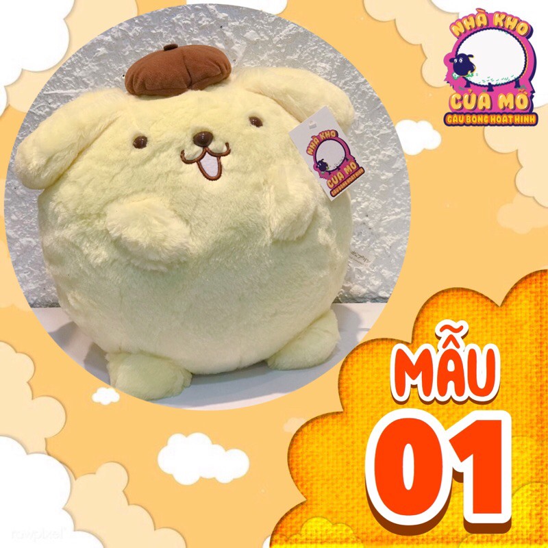 Gấu Bông Nhật Bản PomPom Purin/ Gấu Bông Đẹp Cho Bạn Gái Chính Hãng