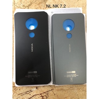 Nắp lưng Nokia 7.2 xịn (đen, xanh, bạc)