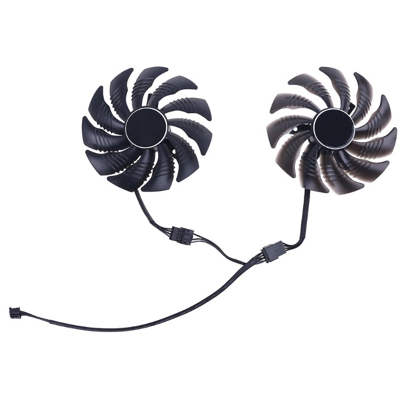 Quạt tản nhiệt 4 pin 88mm T129215Su cho Gigabyte Geforce Gtx1060 1650 1070 1050ti