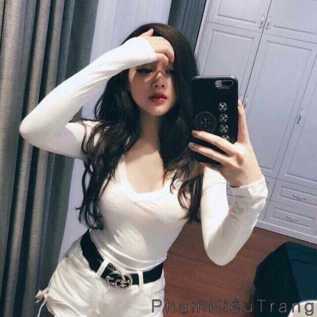 1142A16B1 Áo thun tay dài ôm body cổ tim, thun lụa siêu mịn đẹp, freesize dưới 53kg . ,
