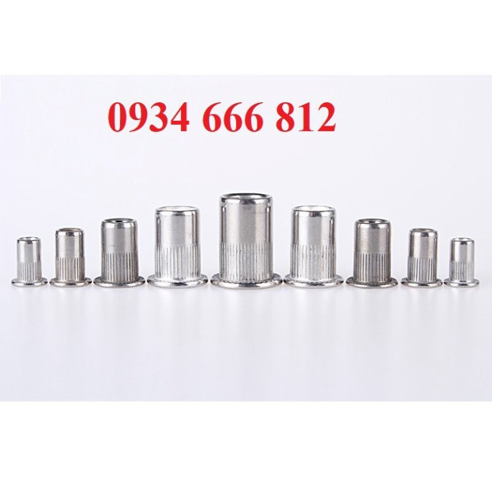 Combo 50c Ốc tán rút inox 304 M10
