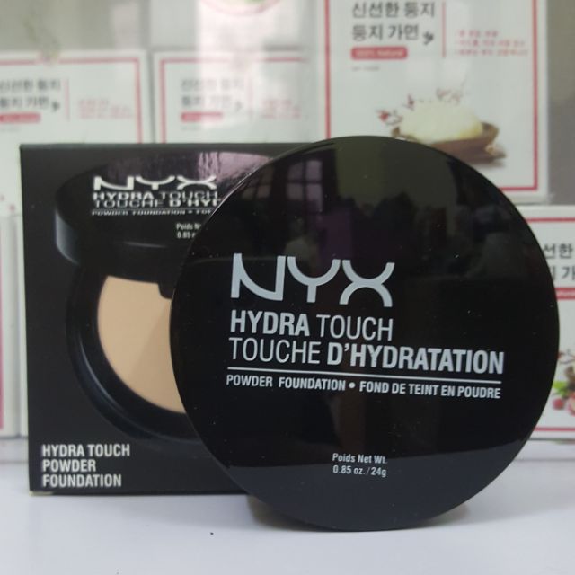 Phấn nén 2 lõi Nyx Hydra Touch
