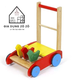 Xe Tập Đi Cho Bé Bằng Gỗ 3 Con Chim
