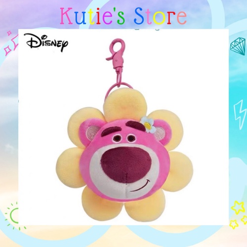 TÚI ĐEO CHÉO GẤU DÂU LOTSO HOA [SẴN] + MÓC KHÓA GẤU SUN FLOWER BEAR BAG DISNEY CHÍNH HÃNG CHUẨN TEM MÁC SIÊU ĐÁNG YÊU