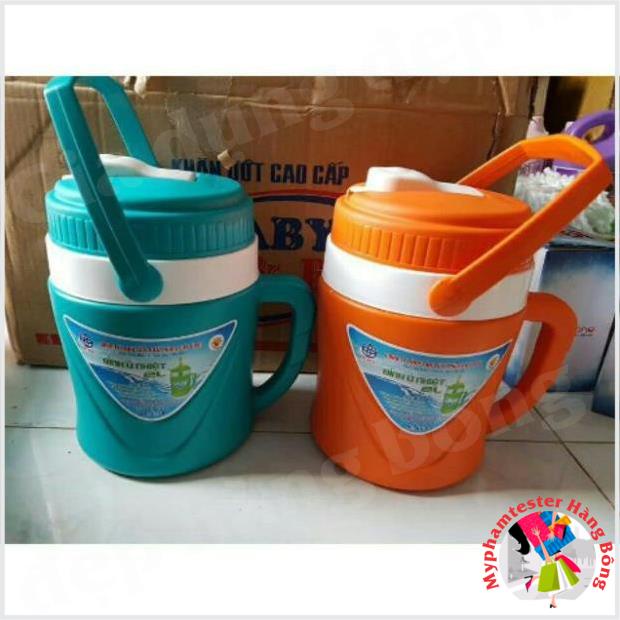Bình Ủ Nhiệt 2 Lít , 3 Lít , 3,8 lít Đa Năng Cao Cấp Việt Nhật Plastic No 0118, 0119, - Hàng Chính Hãng