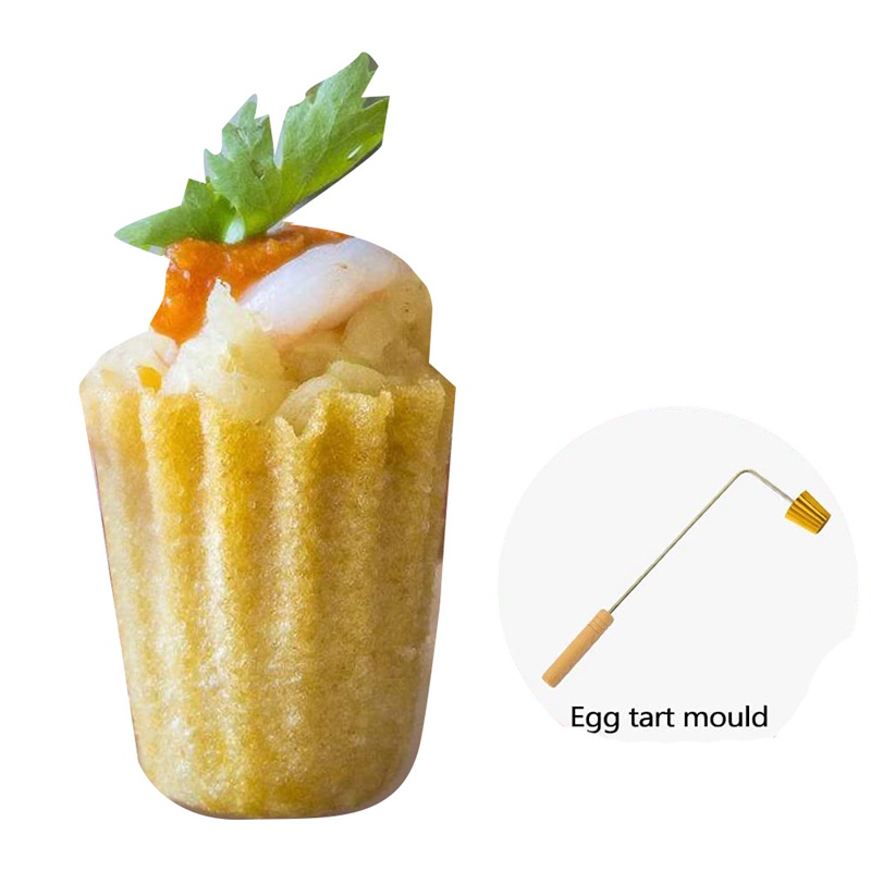 Khuôn Làm Bánh Tart Trứng Hình Nón Nyonya Độc Đáo Tiện Dụng Cho Nhà Bếp