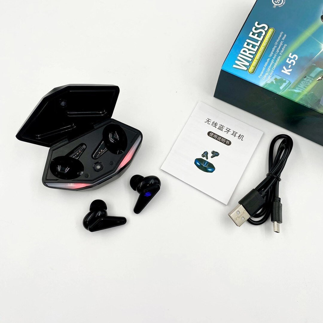 Tai Nghe Bluetooth Không Dây Vitog TWS Với Thiết Kế Âm Bass Mạnh Mẽ Tích Hợp Micro Tiện Dụng Cho Chơi Game