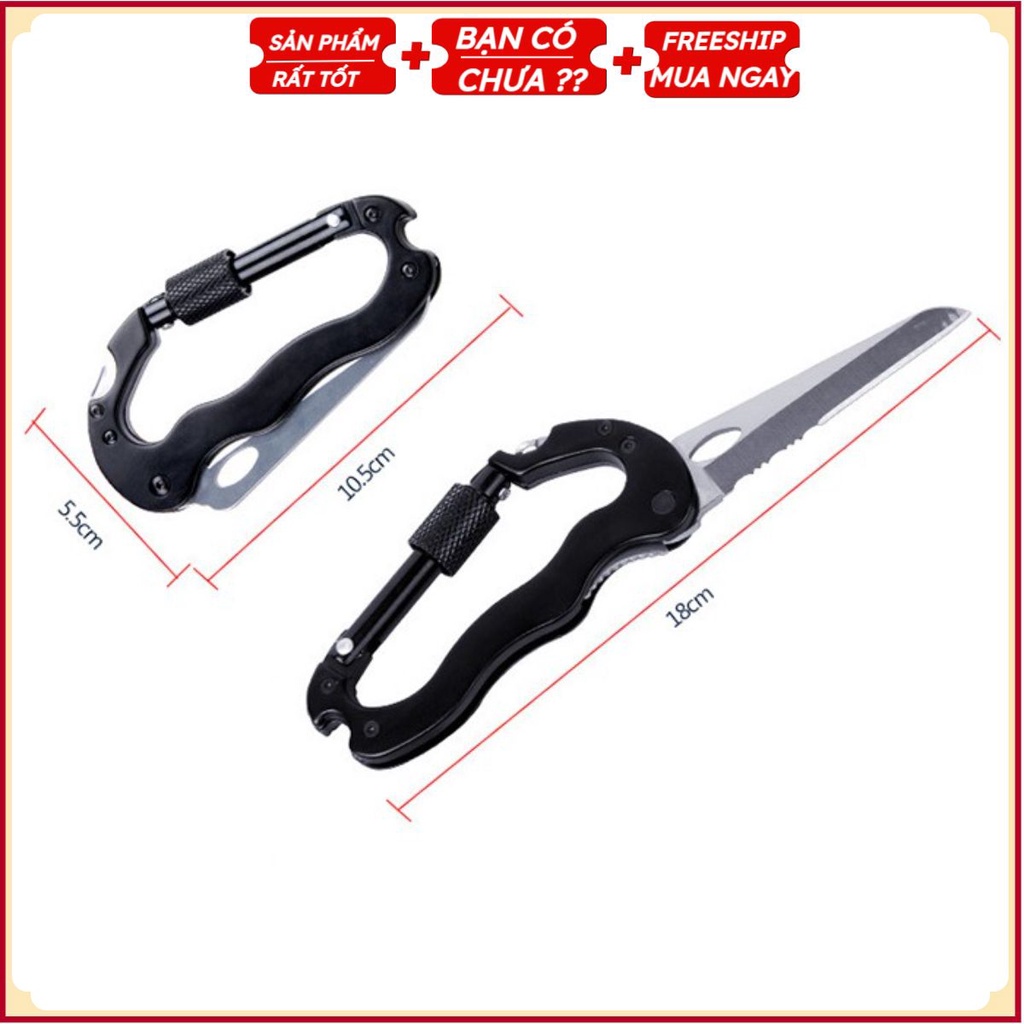 Móc Chìa Khóa Siêu Bền Kiêm Dao Và Cưa Kiểu 1