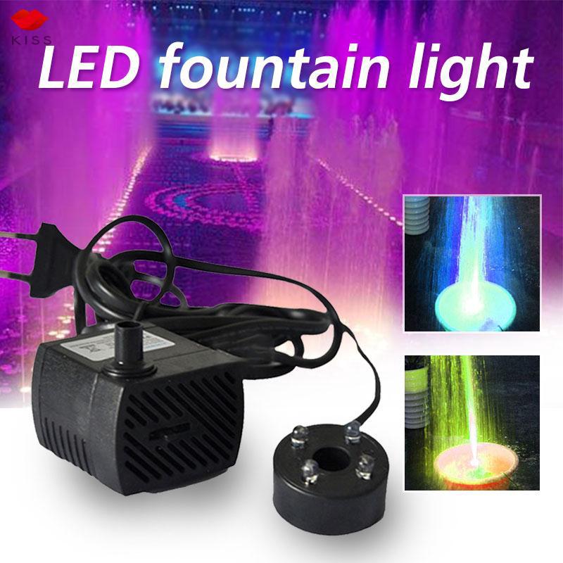 Máy bơm chìm đèn led nhiều màu sắc