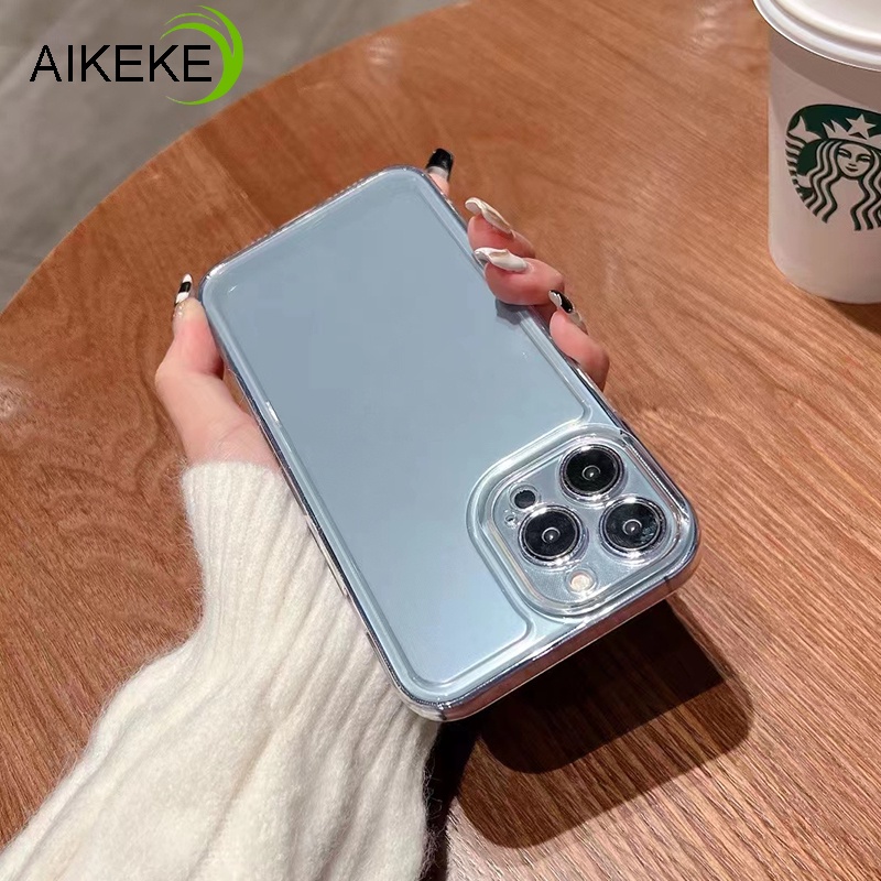 Ốp Điện Thoại Mềm Trong Suốt Chống Sốc Cho iPhone 13 Pro Max 12 11 Pro Max X XR XS Max 8 7 Plus SE 2020