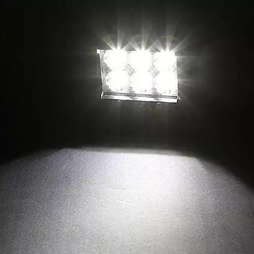 Đèn Trợ Sáng 6 Bóng  Gắn Điện 12V