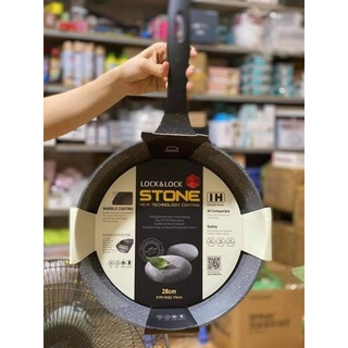 CHẢO ĐÁ 7 LỚP LOCK&LOCK STONE - ĐÁY TỪ ĐỦ SIZE