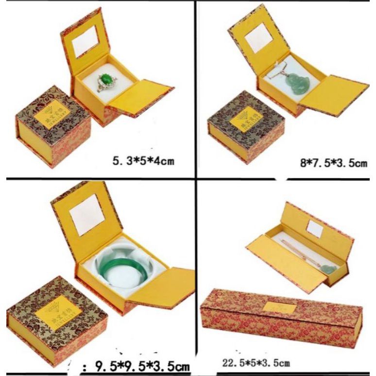 Hộp Đựng Trang Sức Jewerly Sẵn Các Size Đựng Nhẫn, Vòng Tay, Dây Chuyền Hàng Đẹp.