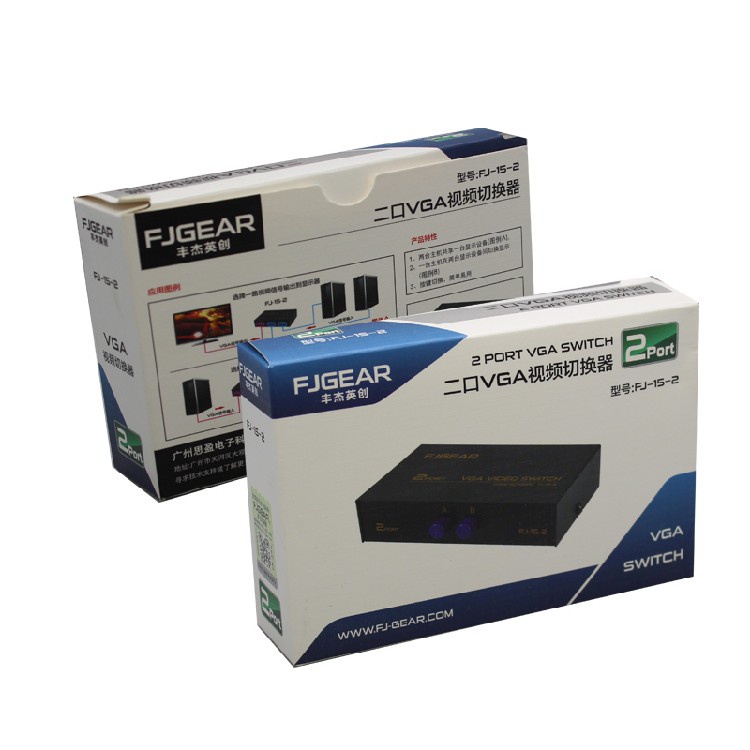 Bộ gộp VGA 2 vào 1 ra - một màn hình dùng chung 2 máy tính