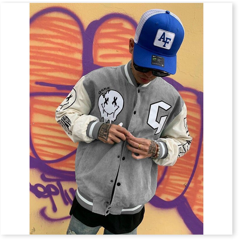 Áo khoác nhung bomber NAM CỰC CHẤT PHONG CÁCH 2021 KOKO MI FASHION