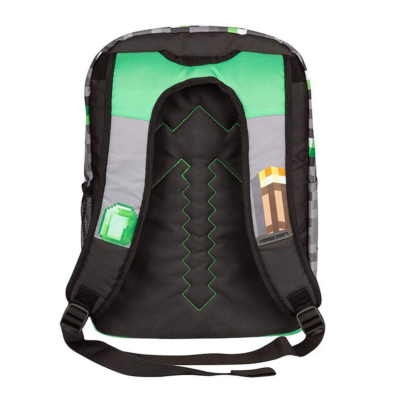 Ba lô đựng laptop in hình Minecraft độc đáo thời trang cho nam tiện dụng đi học/ đi làm