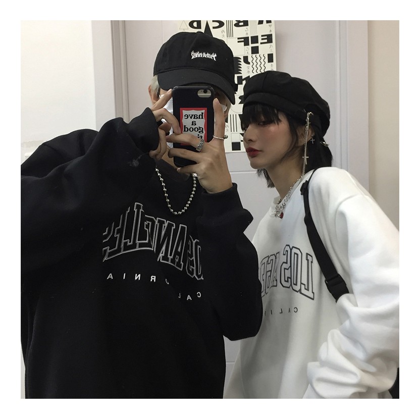 Áo hoodie Losangel phong cách Ulzzang Hàn Quốc tay dài họa tiết in hình phong cách cá tính CoolZ CZ505 | WebRaoVat - webraovat.net.vn