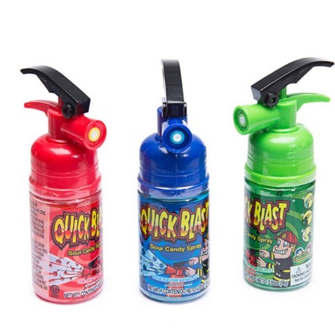 [Hot] Kẹo Xịt Chua Bình Cứu Hỏa Quick Blast Mỹ