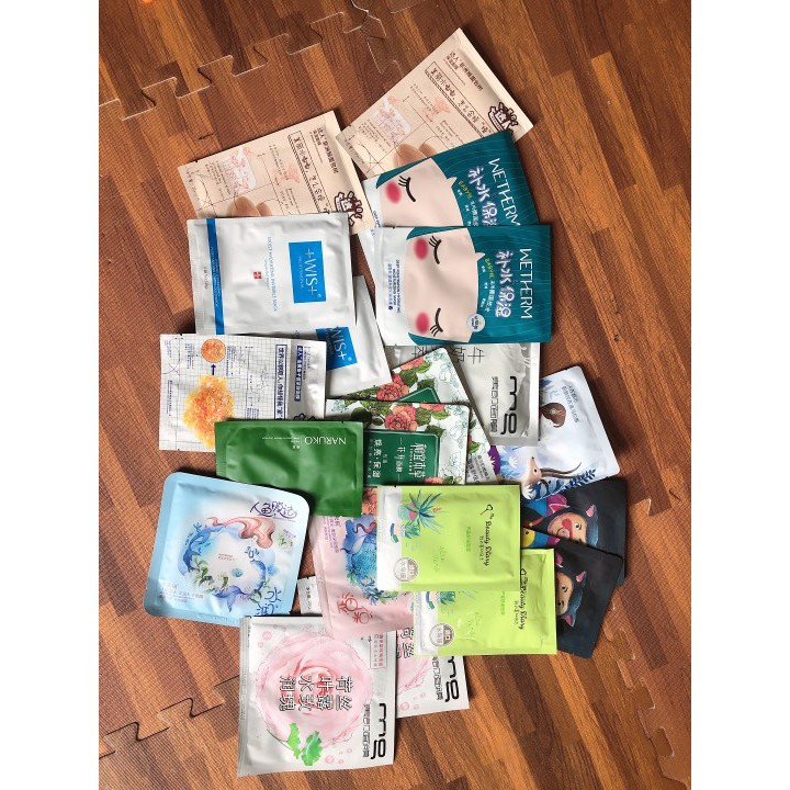 Combo 30 miếng mặt nạ chăm sóc da