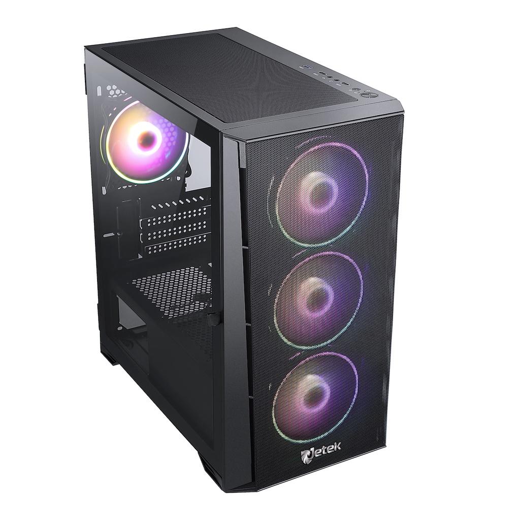 Vỏ case JETEK X2 (TẶNG KÈM 3 FAN RGB)