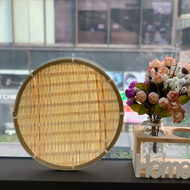 Mẹt trang trí làm macrame