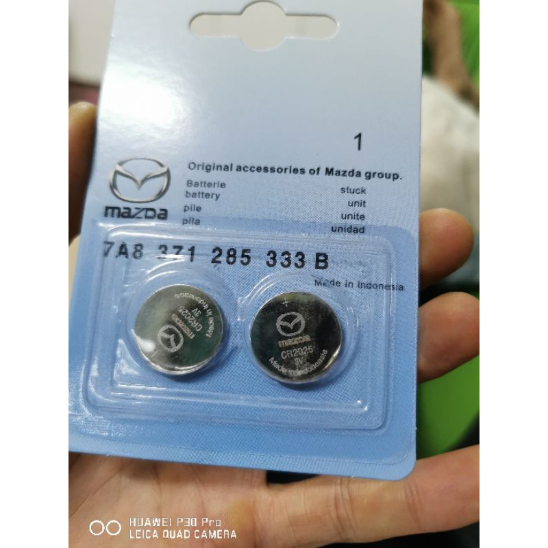 Pin chìa khoá Mazda 3, 2, 6 cx5 vỉ 2 viên