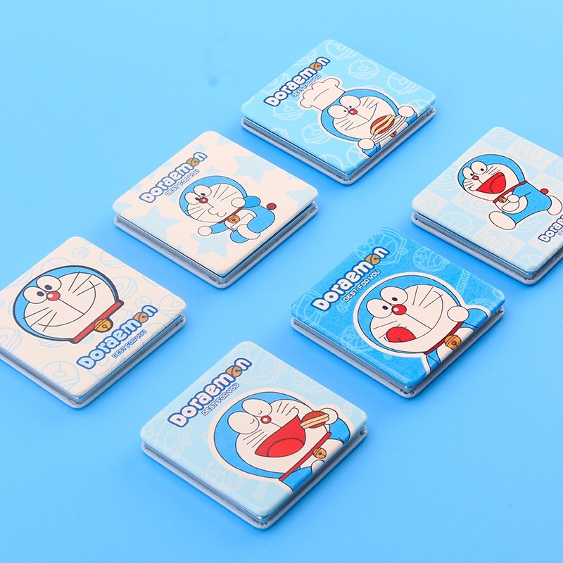 Gương Gấp Da Pu Bỏ Túi Doremon Doremon