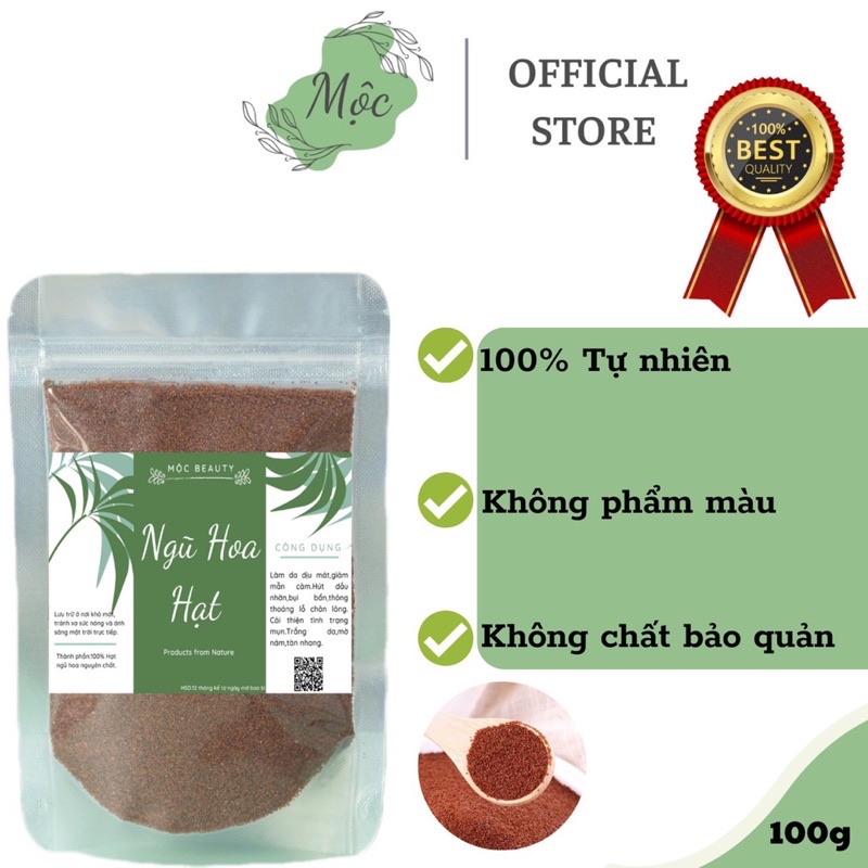Hạt đình lịch 100gr hoàn toàn nguyên chất, kết dính tốt