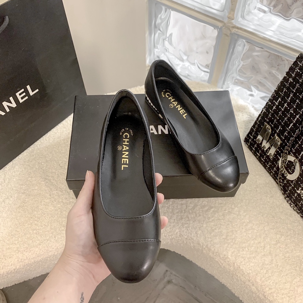 Phụ Nữ Múa Ba Lê Mới Da Cừu &amp; Da Bò Bóng