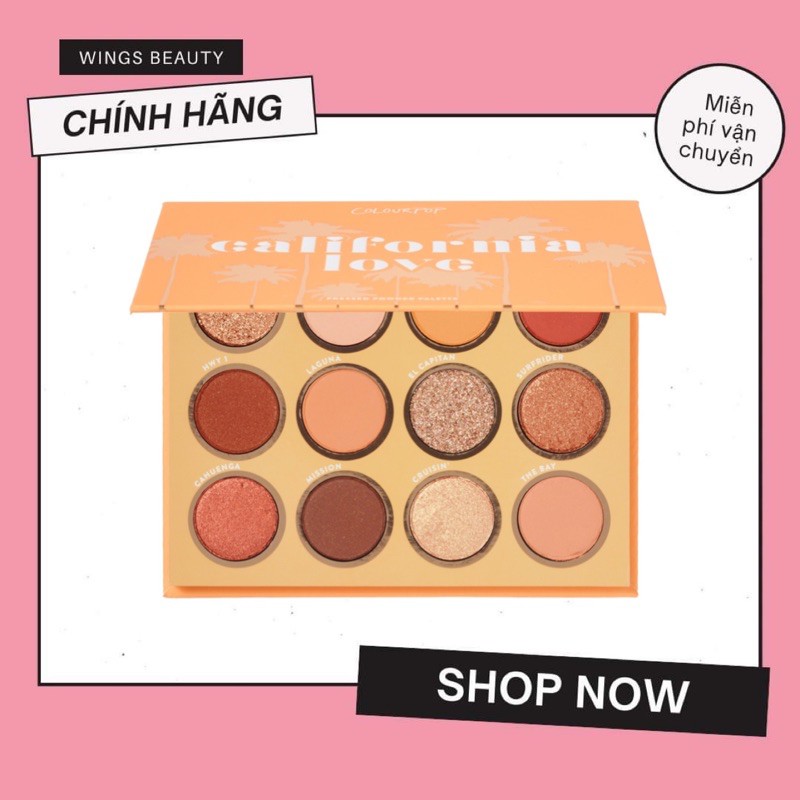 COLOURPOP - Bảng mắt Pressed Powder Palette (Good As Gold)