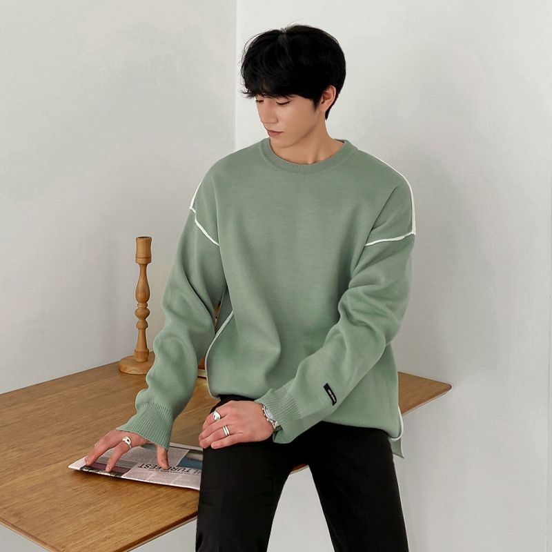 Áo khoác len Basic Thanh lịch cho Nam hàng thiết kế