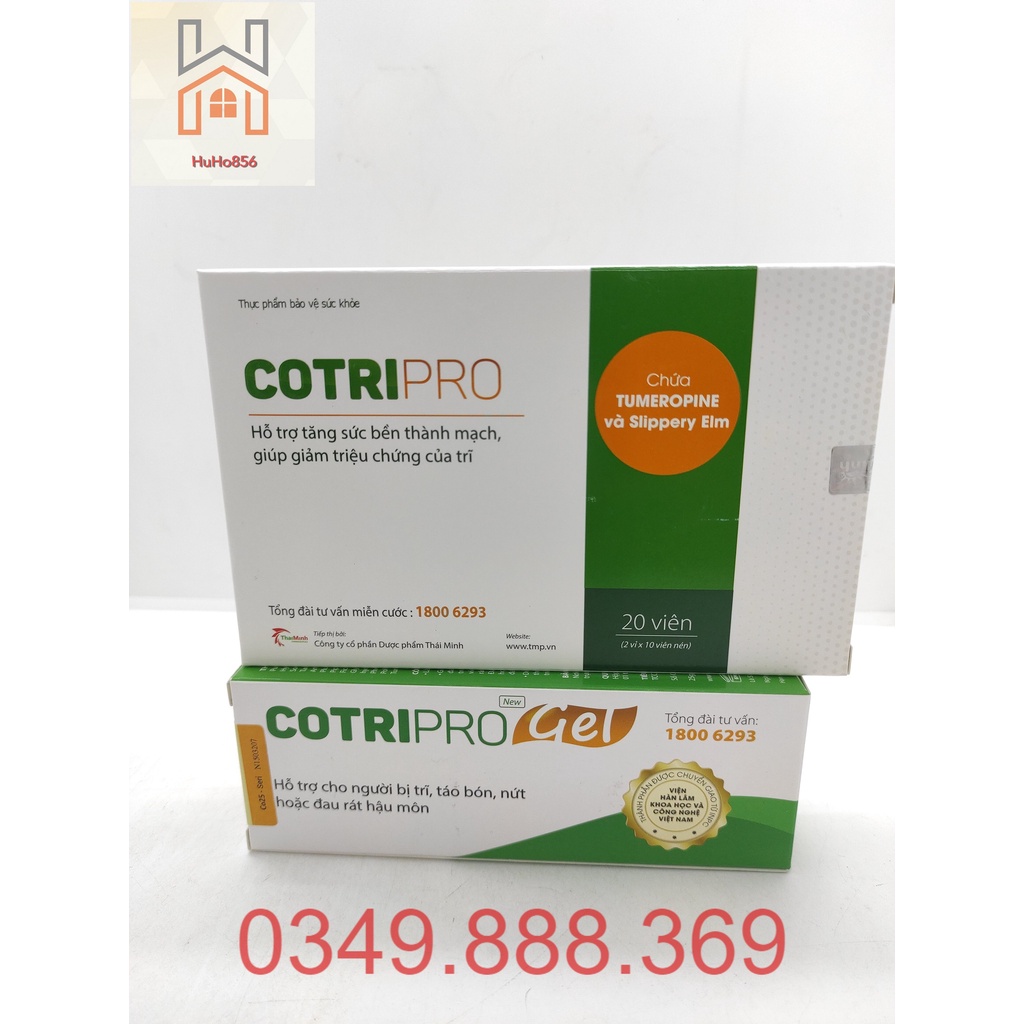 COTRIPRO - Hỗ Trợ Trĩ Nội, Trĩ Ngoại