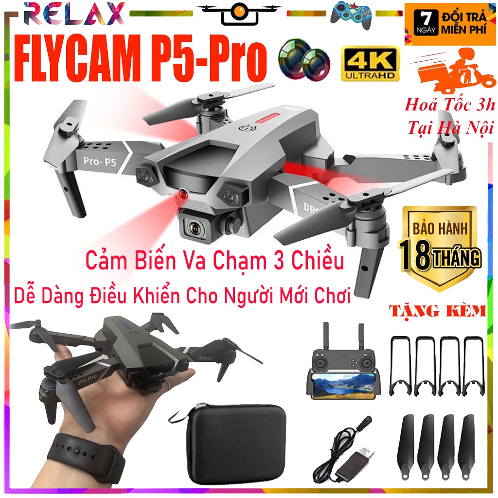 Flycam P5 PRO 2 camera động cơ không chổi than