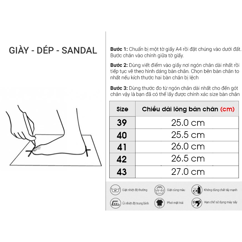 Giày Casual Nam Đơn Giản Y2010 Nguyên Bản Ver2 20431