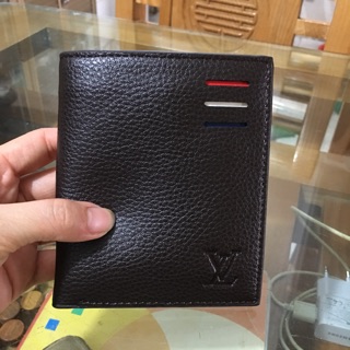 Ví đứng nam da bò thật ảnh thật 100%