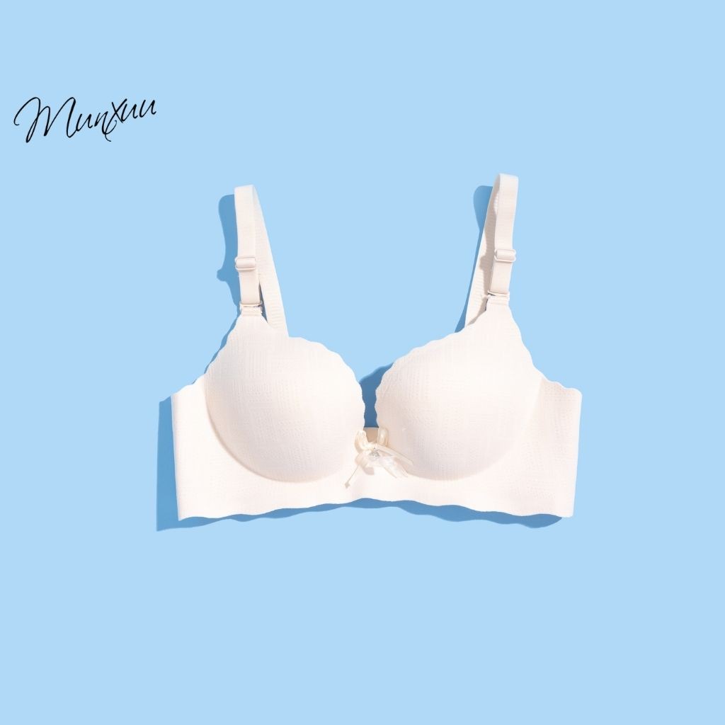 Áo lót đúc su không gọng đệm nâng ngực tạo khe quyến rũ - MUNXUU AV03