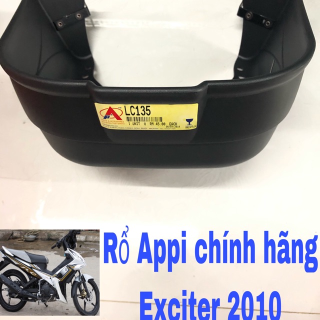 Rổ Appi Exciter 2010 chính hãng kèm pát ốc - Đồ chơi xe