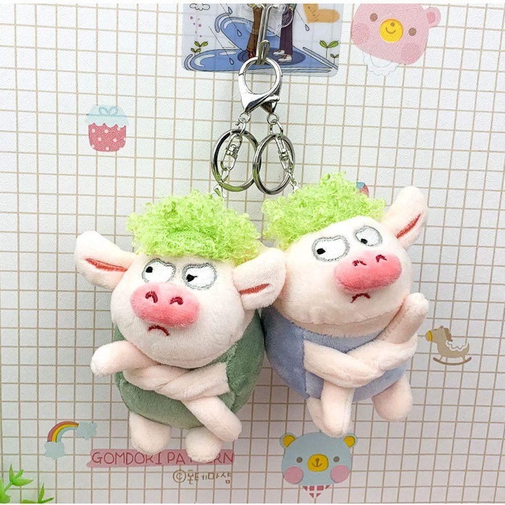 Móc Khóa Hình Heo Nhồi Bông Đáng Yêu