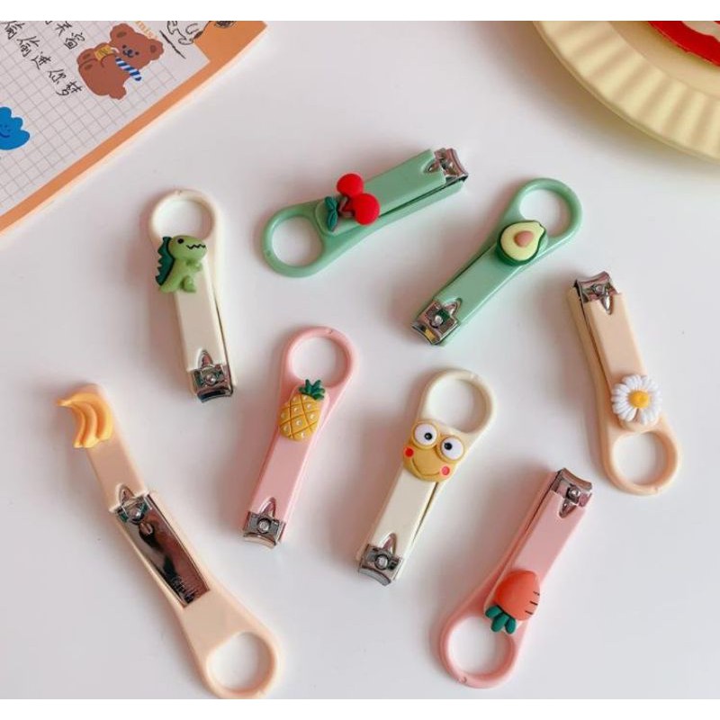 Bấm móng tay hình con vật, hoa quả siêu dễ thương - Cắt móng tay cute giá rẻ