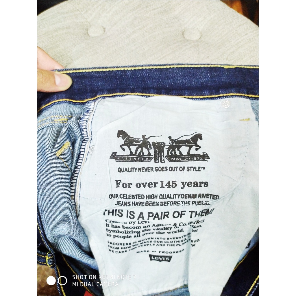 Quần Jean dài nam Lv 511 ống đứng Slim strecth (Form Slim strecth,chất vải co dãn ống 17 - 20cm,Made in cambodia) 778 | BigBuy360 - bigbuy360.vn