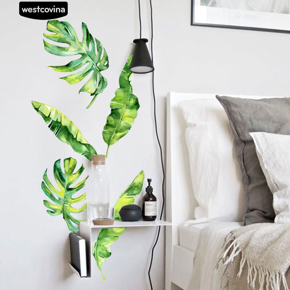 Sticker dán tường hình chiếc lá lớn