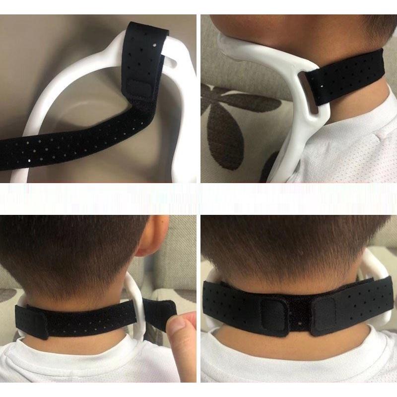 Nẹp cổ hổ trợ Chống Cổ rùa Rụt cổ Gù lưng - Chống Cận thị - Đai điều chỉnh tư thế đầu dáng đi-GM-JT03