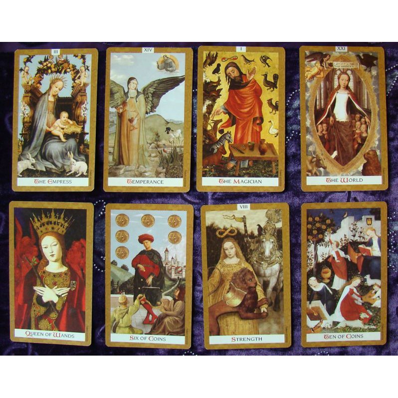 Bộ Bài Golden Tarot (Mystic House Tarot Shop)